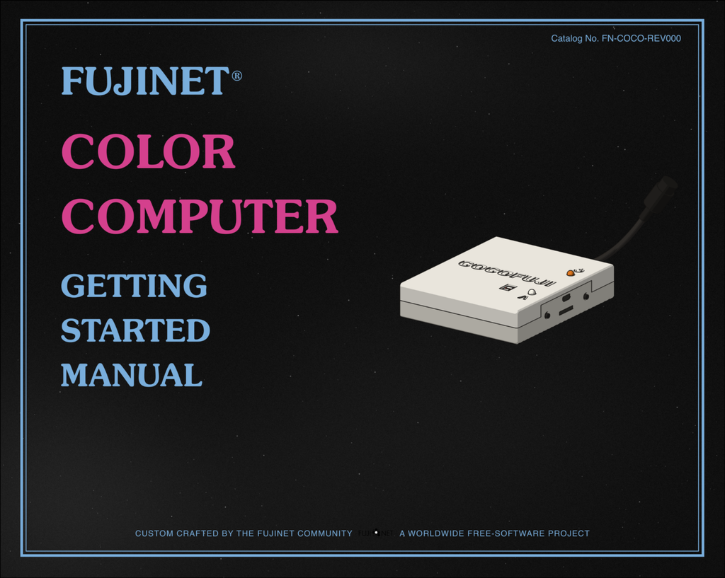 FujiNet TRS-80 Color Computer Owner's Manual