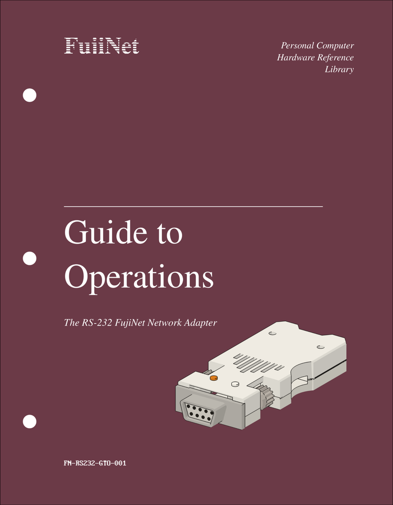 FujiNet MS-DOS Owner's Guide