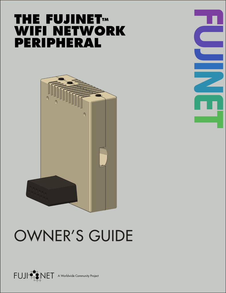 FujiNet Atari 8-bit Owner's Guide